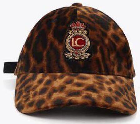Lola Casademunt Leopard Crown Badge Baseball Cap 產品圖